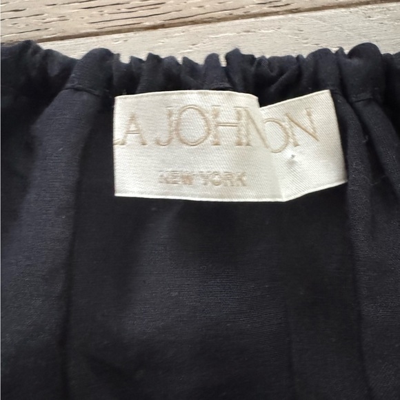 NEW ULLA JOHNSON cora puff blouse in noir 2 - Picture 9 of 10